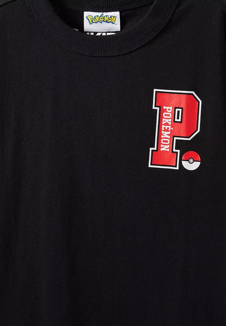 Pokémon Drop Shoulder Short Sleeve Tee