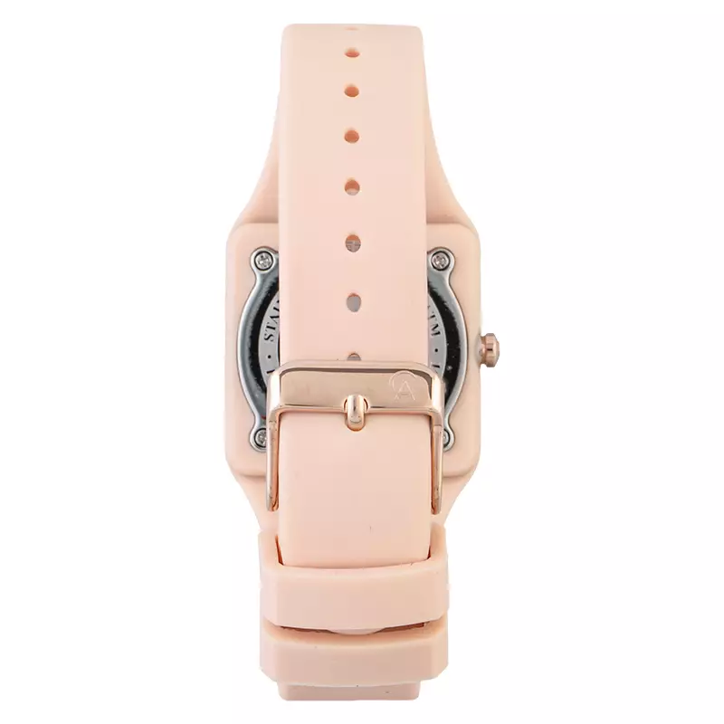 Jam Tangan Wanita Alexandre Christie Passion AC 2744 BF RRGRG Ladies Pink Pastel Dial Pink Pastel Rubber Strap