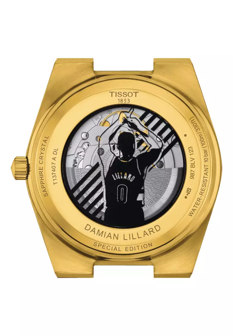 Tissot PRX Powermatic 80 Damian Lillard Special Edition Men's Watch - T1374073305100