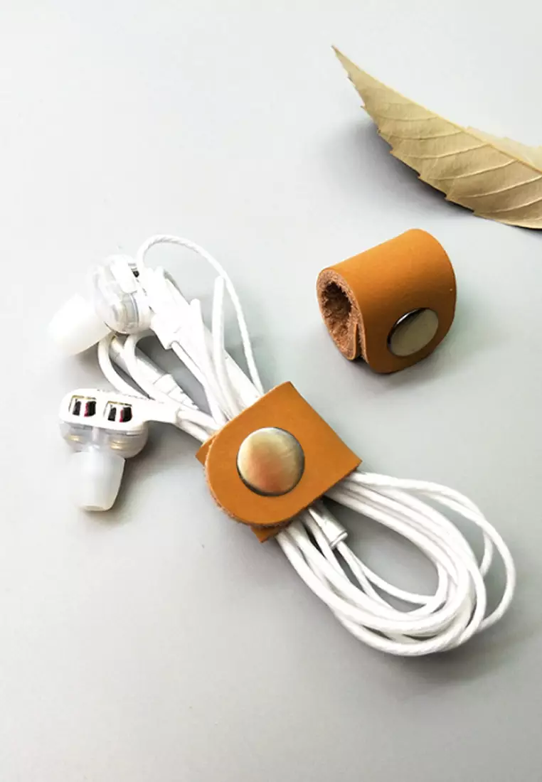 Brown Headphone Cable Purse CH19031