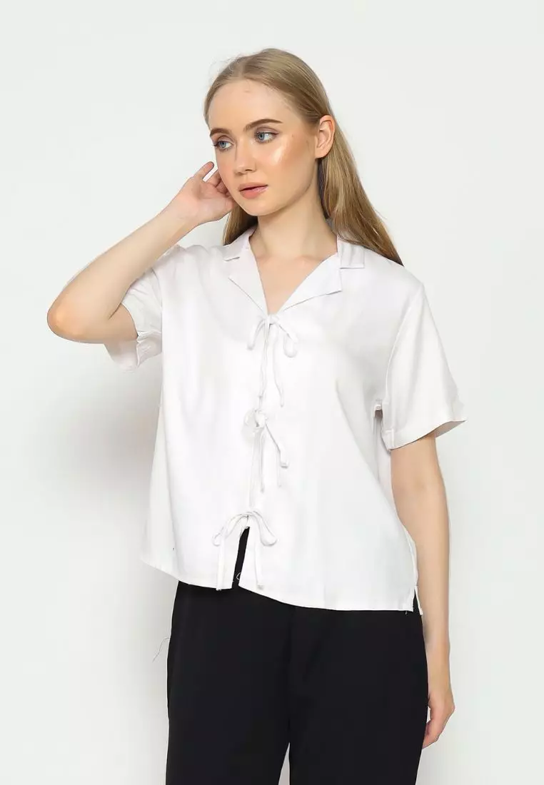 Urban Exchange Nicky Blouse White