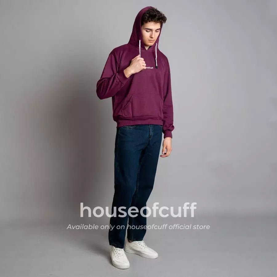 Houseofcuff jaket jumper sweater burgundy