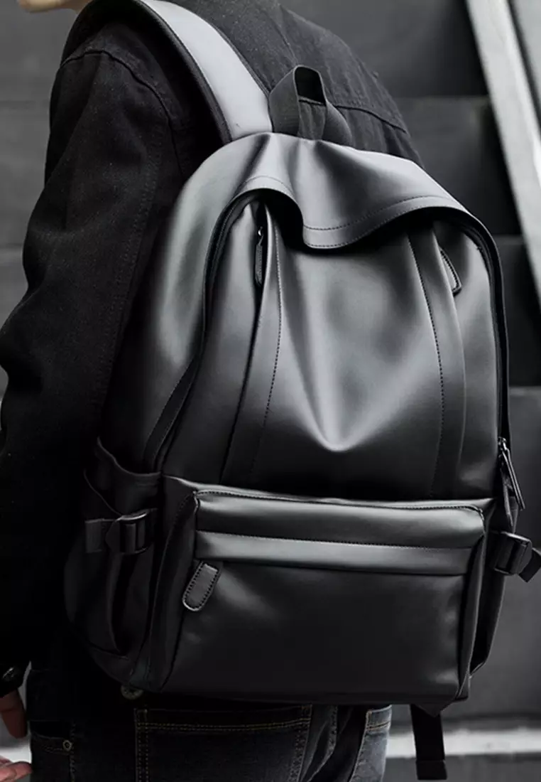 Leather Travel Backpack