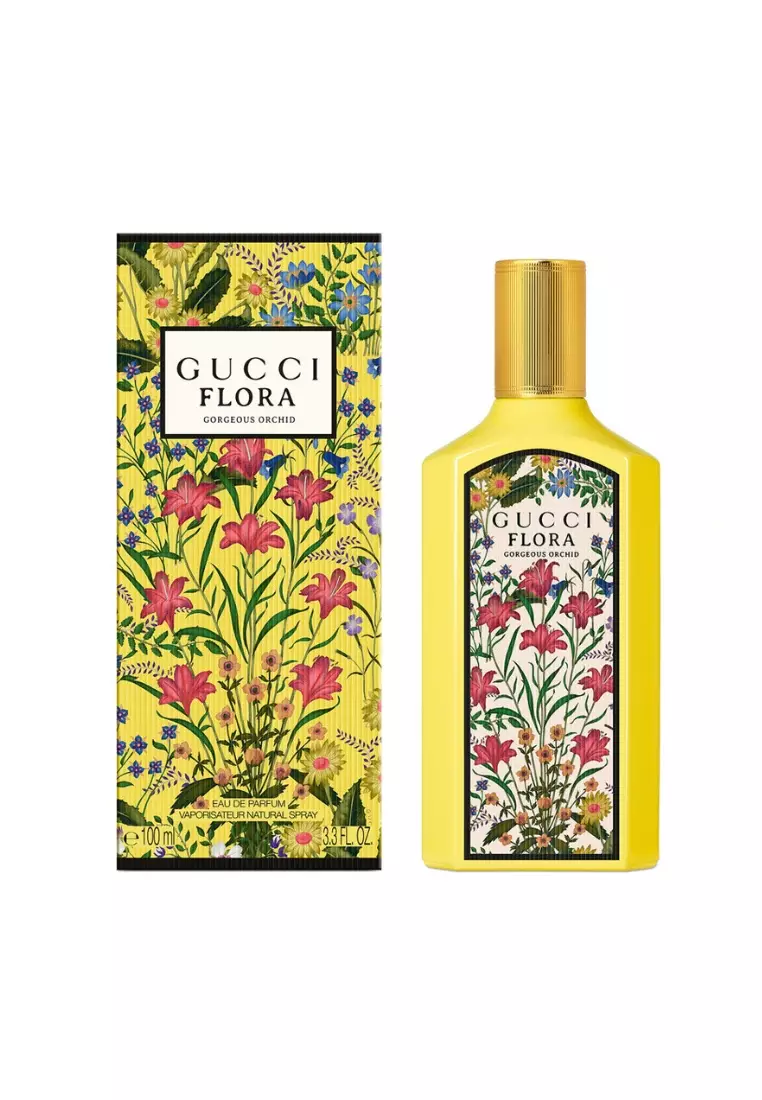 Gucci Flora Gorgeous Orchid Woman EDP - 100 ML (Parfum Wanita)