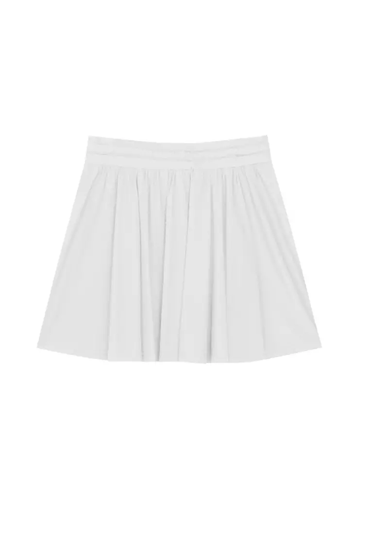 Ruffle Flowy Mini Skirt