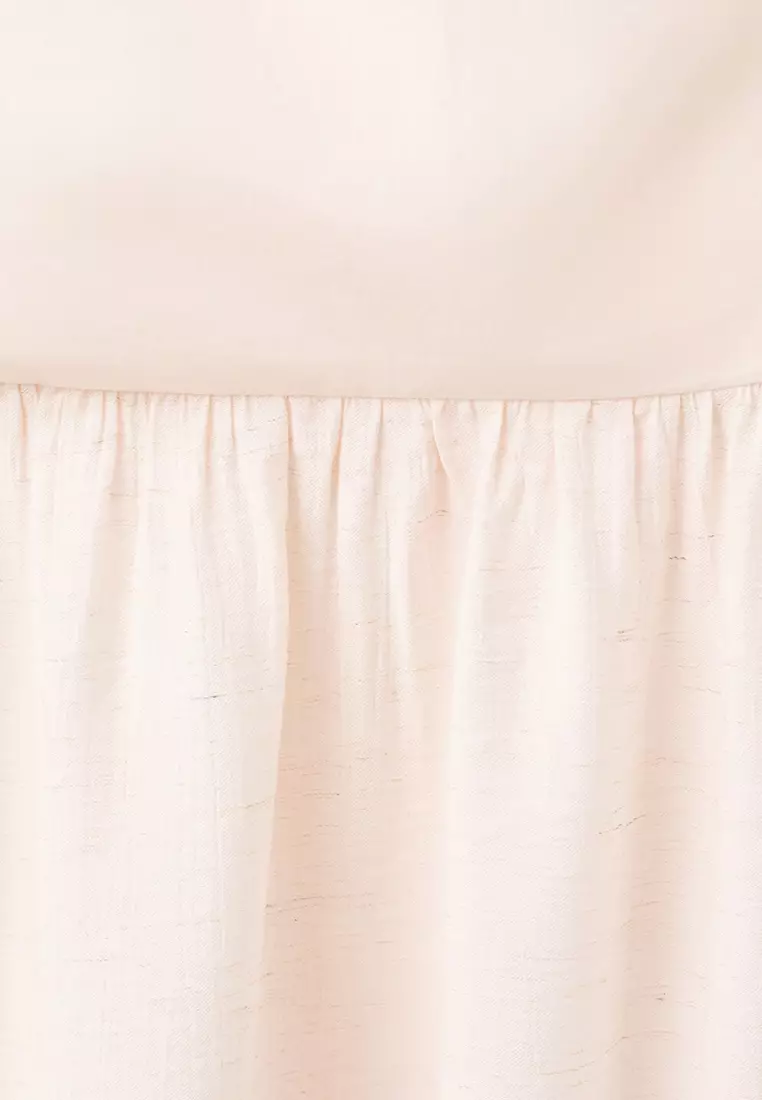 Asymmetrical Pleated Dress