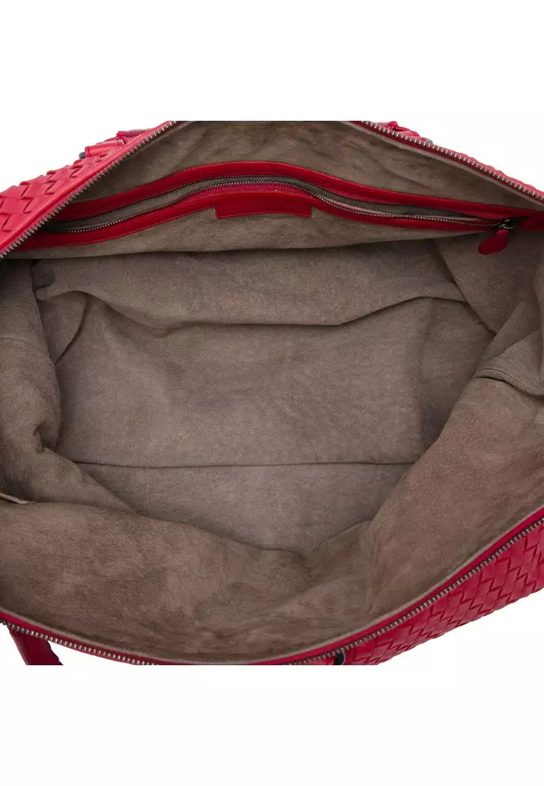 Pre-Loved Bottega Veneta Maxi Nappa Intrecciato Convertible Tote
