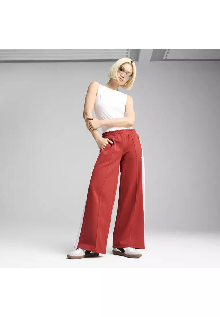 T7 女子低腰針織長褲