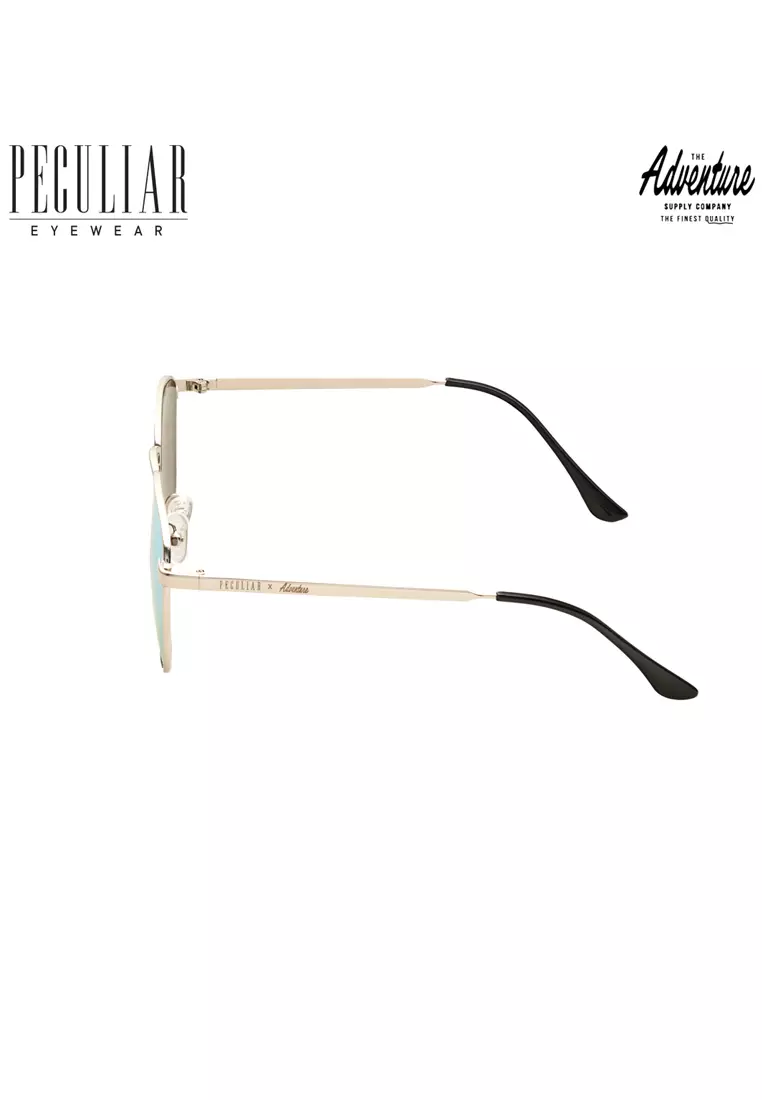 Adventure X Peculiar Eyewear Anti-Radiation UV400 Replaceable Lenses for Men and Women - Sunglasses - Silver