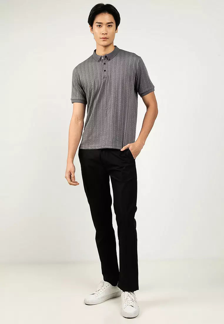 Knitted Polo Shirt