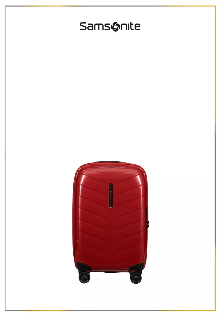 Samsonite Koper Hardcase Attrix Spinner Cabin 20 Inch Exp-Red