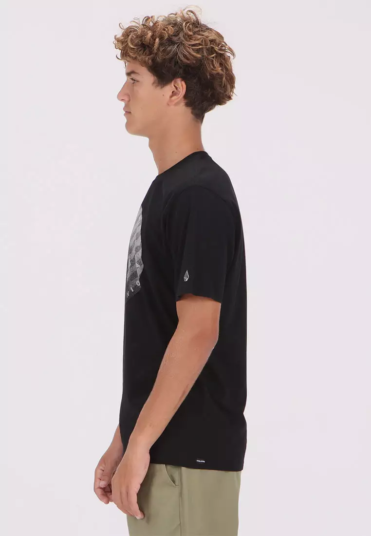 MSF SHADING STONE SHORT SLEEVE TEE BLACK