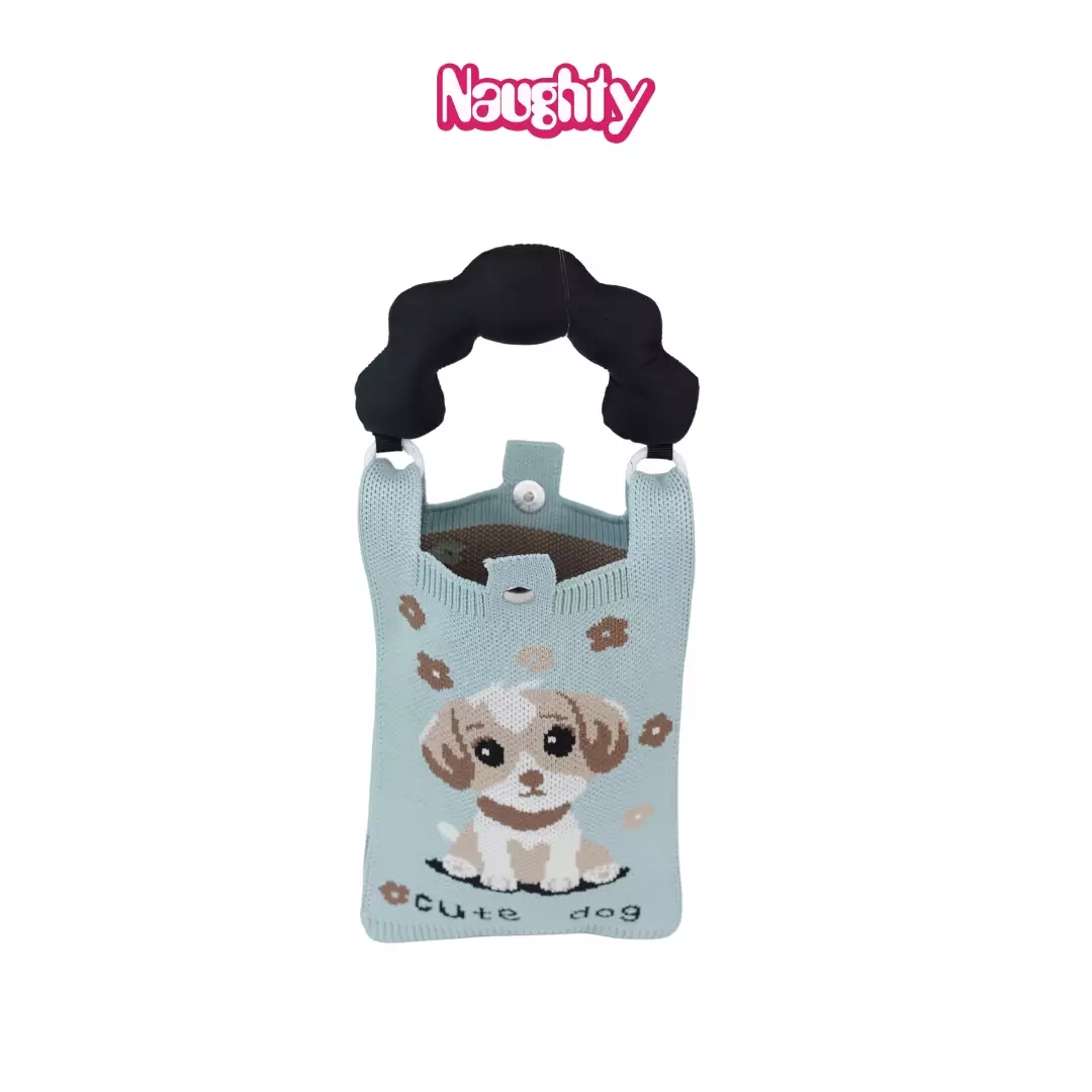 Tas Selempang Hp Wanita Mini Knit Sling Bag Gladys G526 2408001 Naughty Accessories