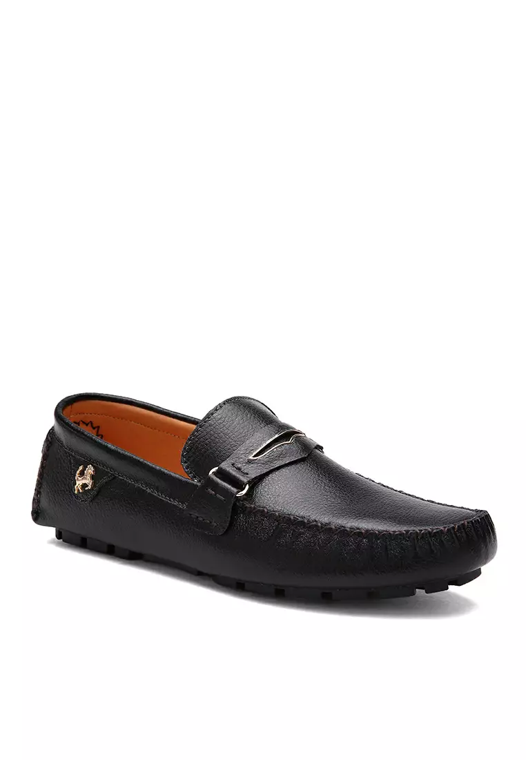 Color Matching Leather Loafers & Boat Shoes YY3237