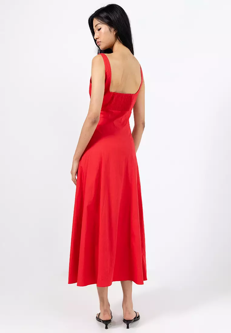 satin pink dress Light Pink Stretch Satin Long Dress With Wrap-Over Slit And Lace-Up Ba