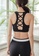 YG Fitness black (2PCS) Quick-Drying Running Fitness Yoga Dance Suit (Bra+Bottoms) 5D9A9USA2CD8E5GS_6