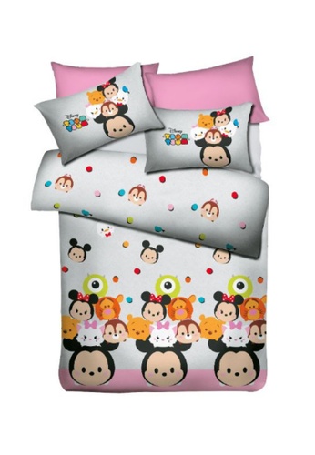 Akemi Tsum Comforter Set 480tc, Tsum Tsum Bedding Queen