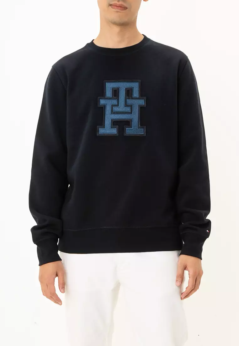 Monogram Applique Sweatshirt Tommy Mainline