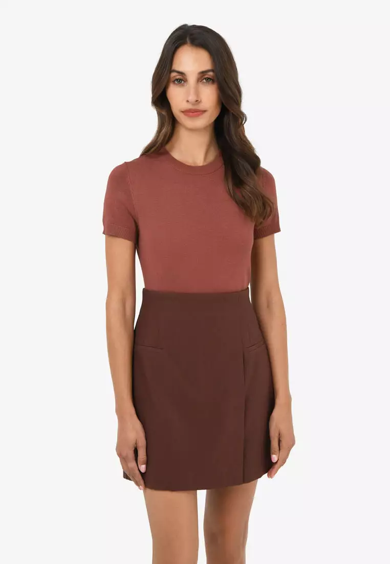 Catherine Short Sleeve Knit