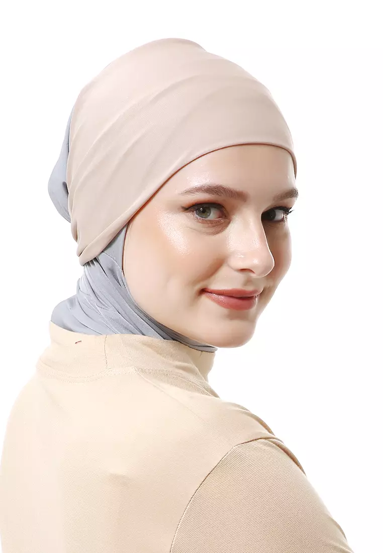 Rizka Inner Jilbab Muslimah Wanita Regular Fit - Mocca