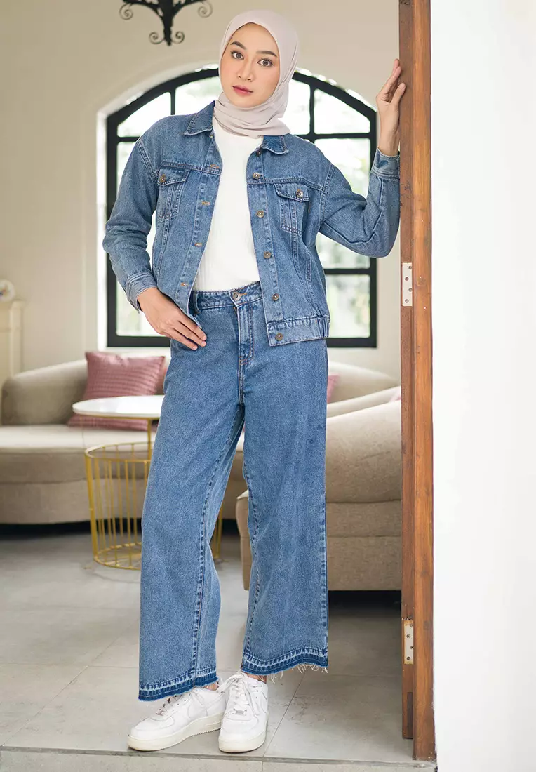 Signature Bery Denim Pants