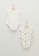 LC Waikiki white Baby Girl Body With Snap Fastener 2 Pack 8AD6DKA12A359FGS_2