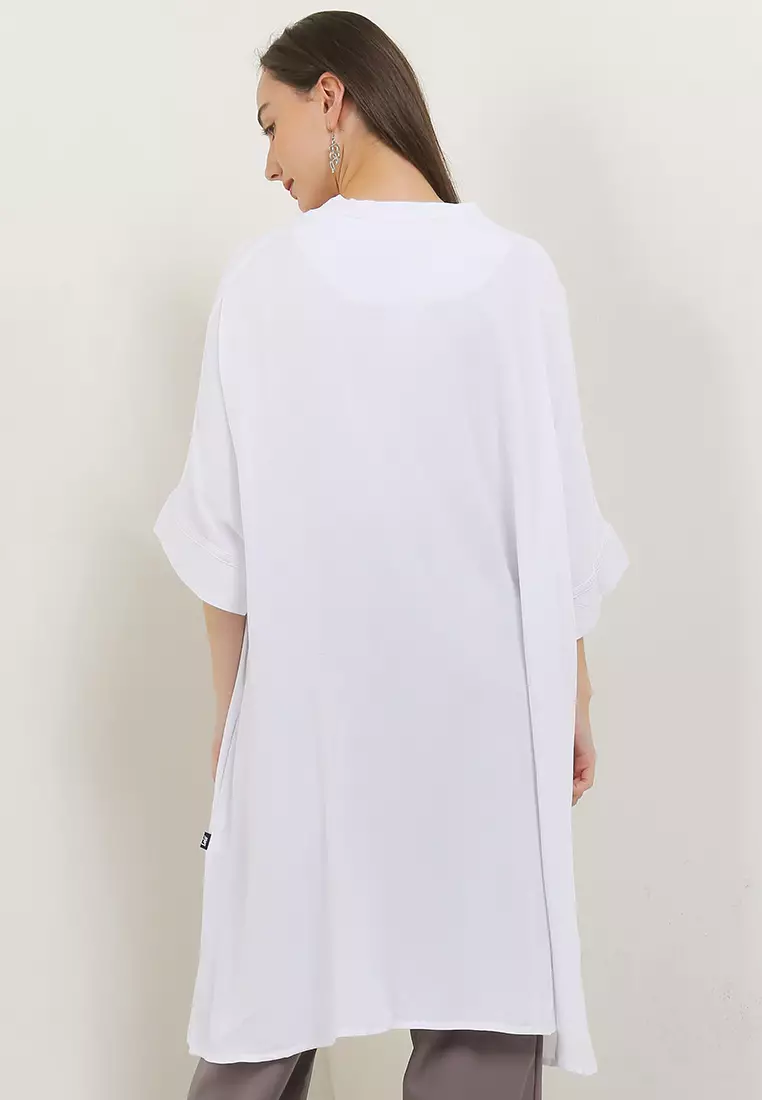 Cotton Rayon Twill Tunic KCD806