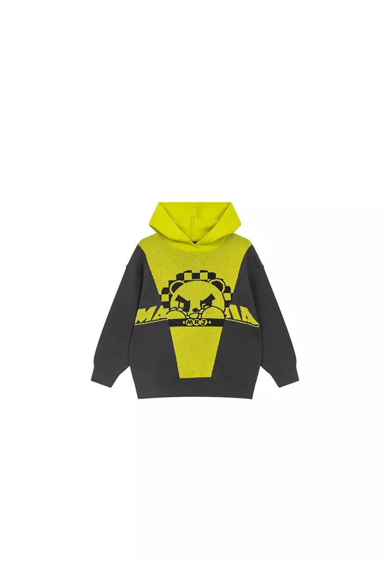 Long Sleeve Hoodie with Front Graphic Print