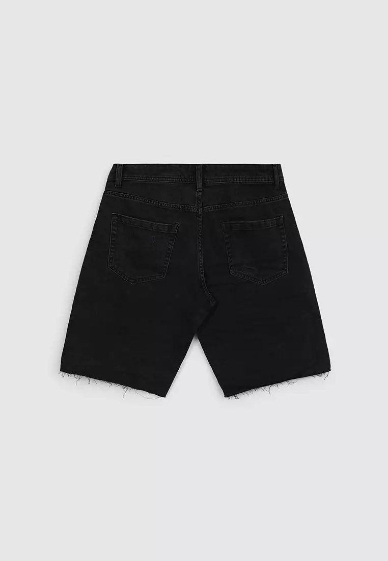 Man Short Pants Jeans Denim