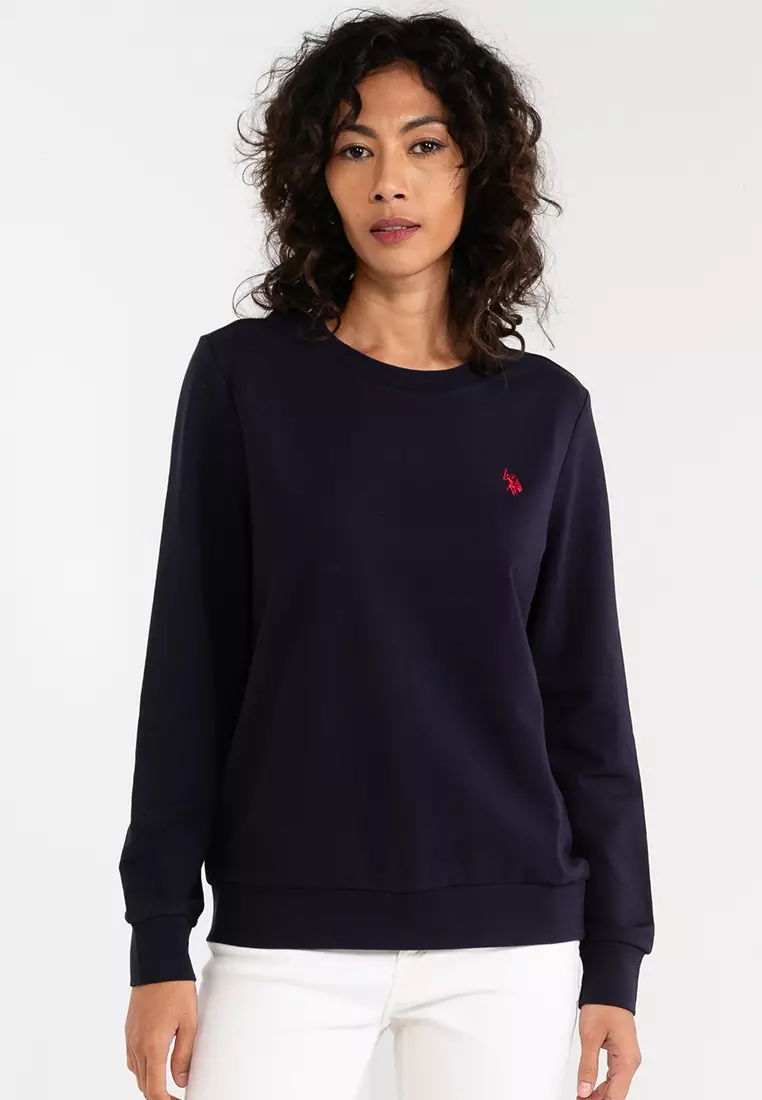 Us polo sweatshirt women sale