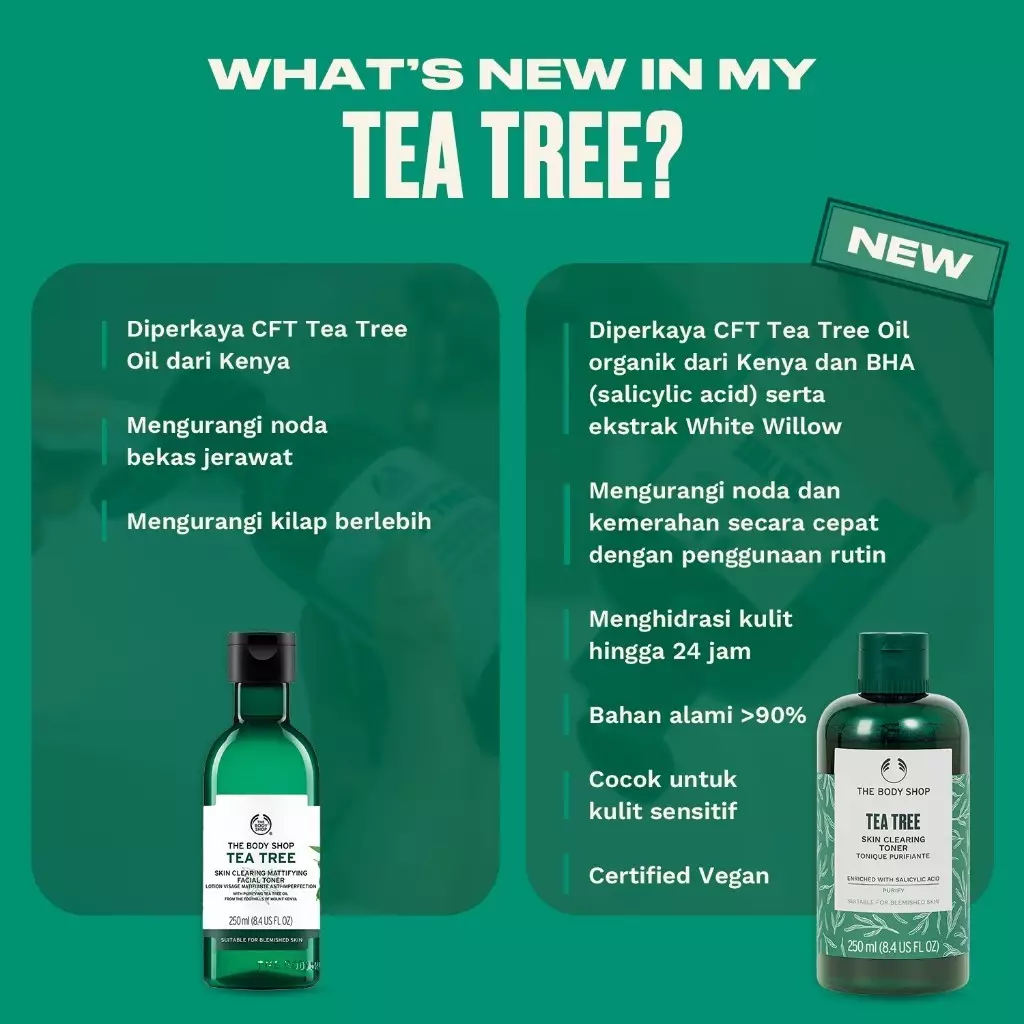 Tea Tree Skin Clearing Mattifying Toner 250ml