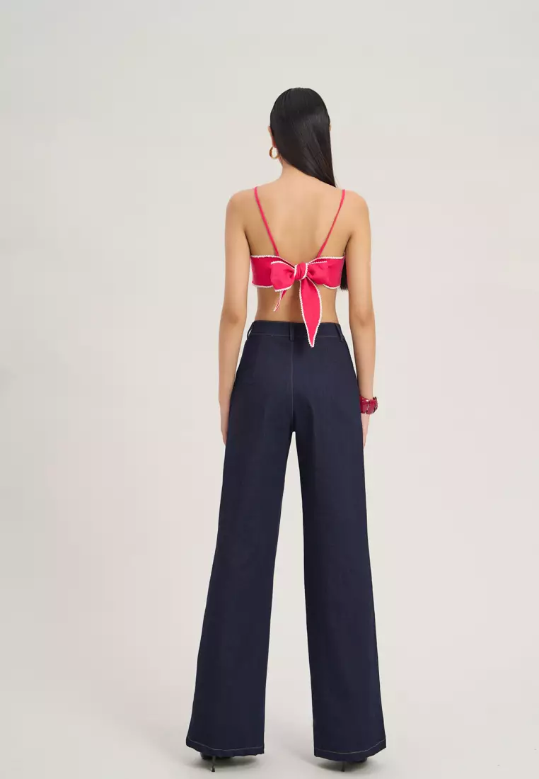 Fluorescent Magenta Kate Top