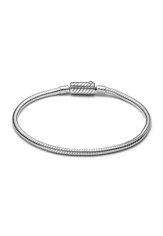 Moments Sliding Magnetic Clasp Snake Chain Bracelet