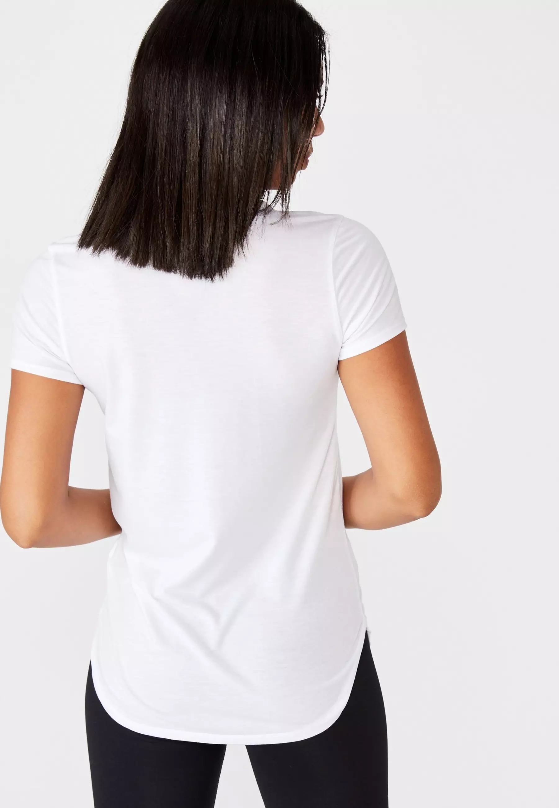 White gym t shirt womens new arrivals