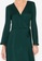 ZALORA OCCASION green Satin Wrap Mini Dress 0FF79AAB6CCB1DGS_3