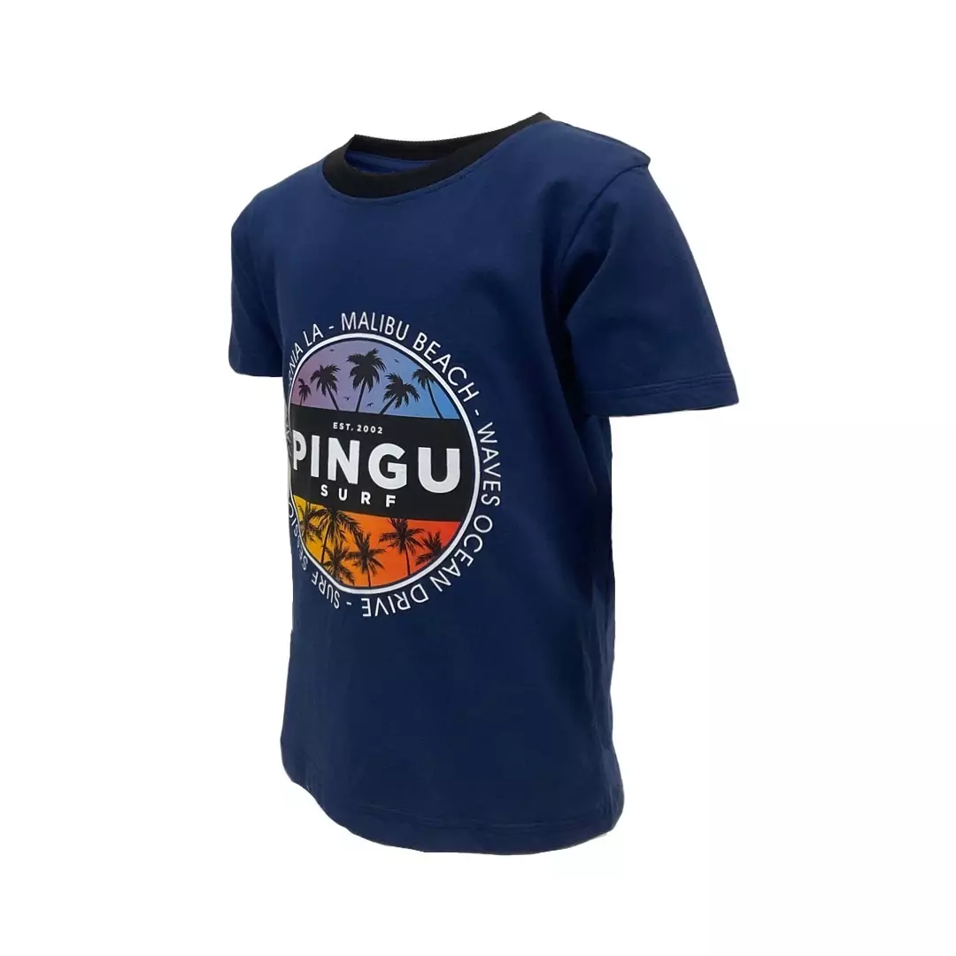 Pingu Kaos Anak Laki Laki Sablon Pingu Surf Pendek 92011226