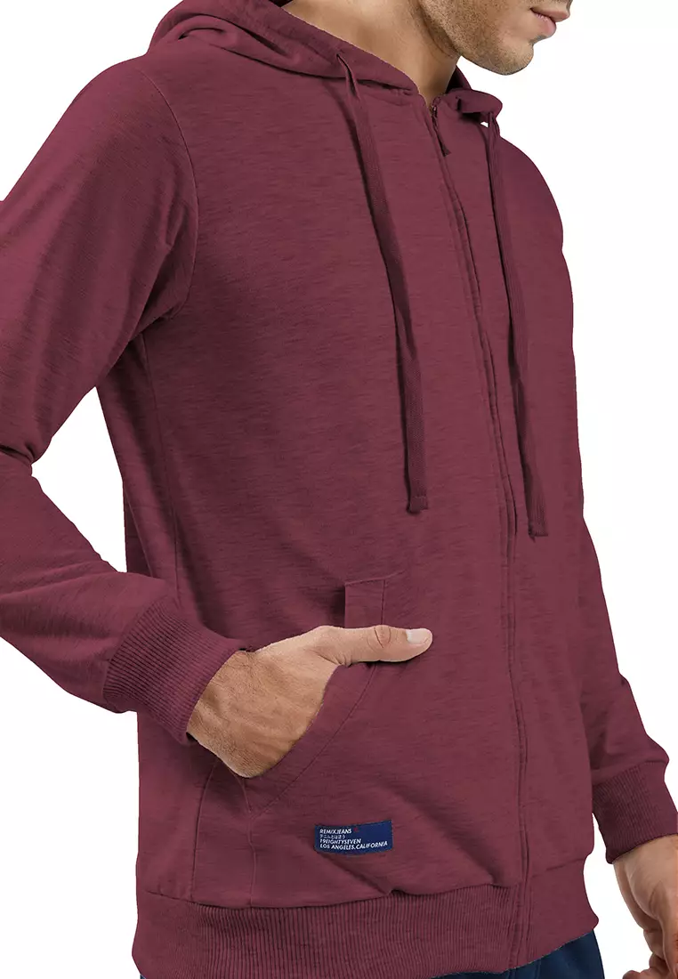 Jaket Resleting Hoodie 2521J25