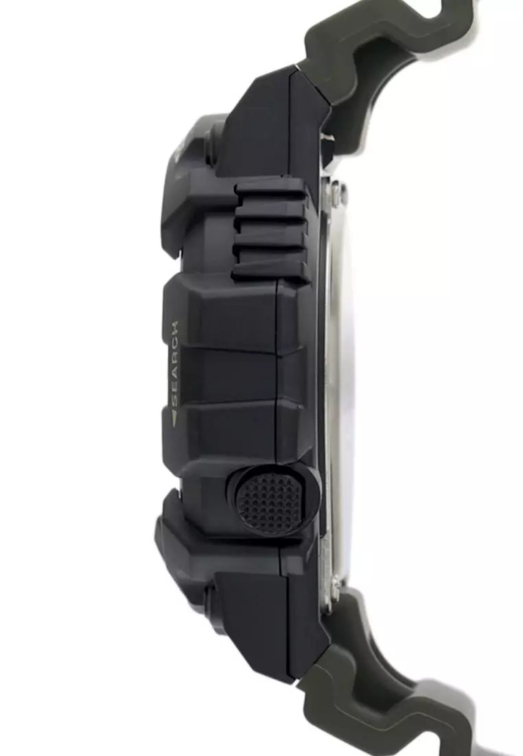 Casio Jam Tangan Pria - Green Black - Resin - HDC-700-3AVDF