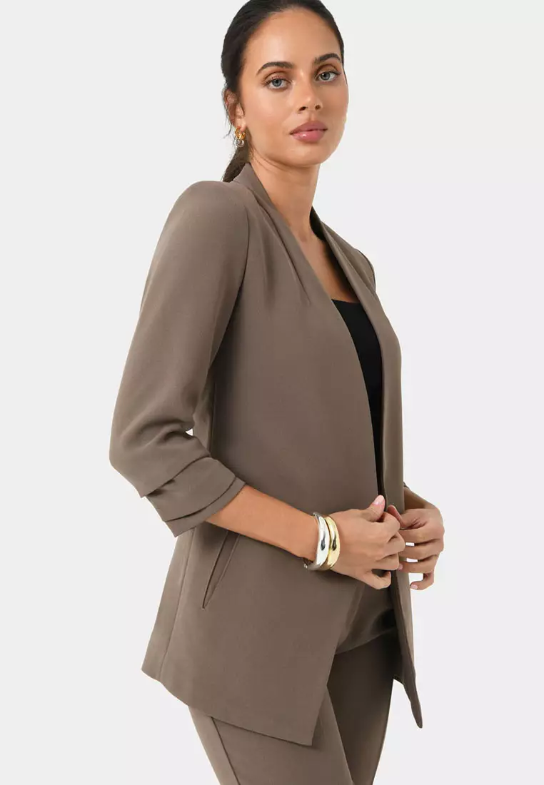 Carter 2 Collarless Blazer