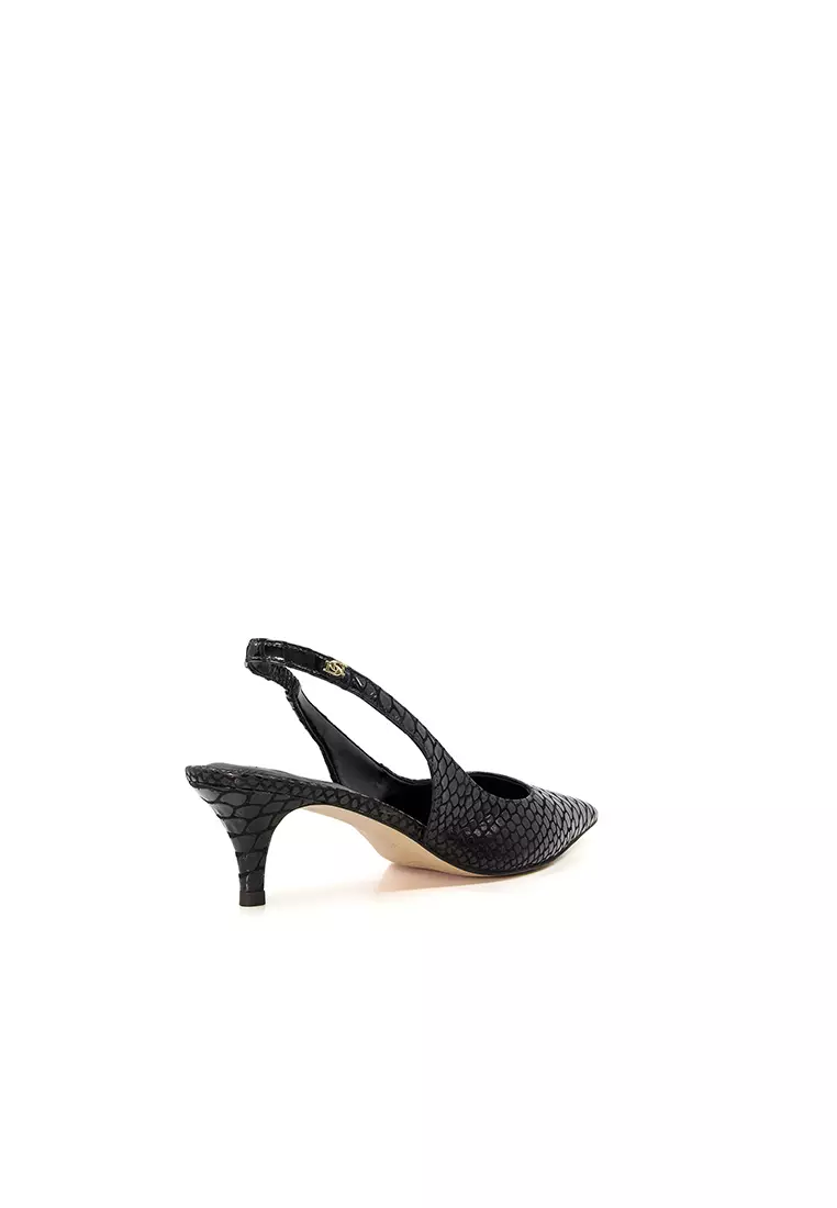 Dune black slingback store shoes