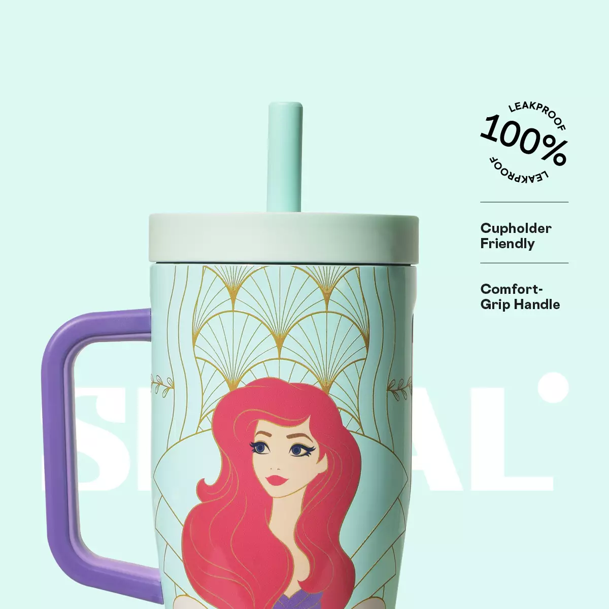 CORKCICLE Leakproof Cruiser 22oz - Disney Princess Ariel