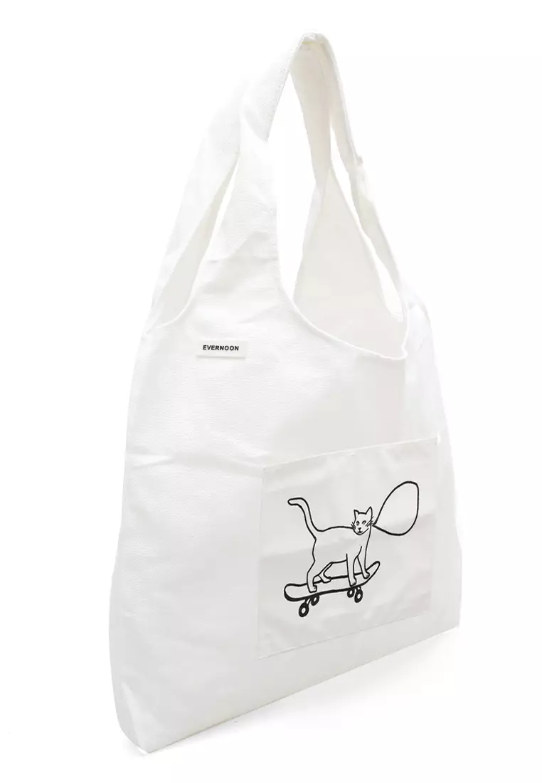 Jesika ToteBag Motif Grafik Made of High Quality Material - Kucing