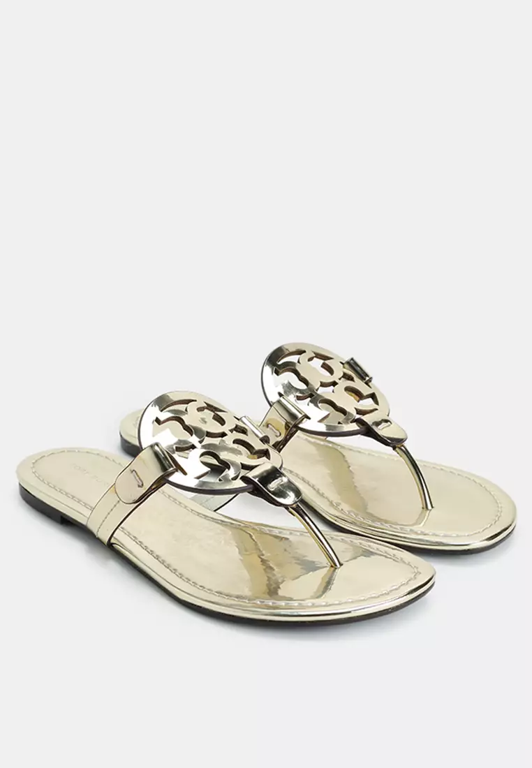 TORY BURCH Miller Metallic Sandals