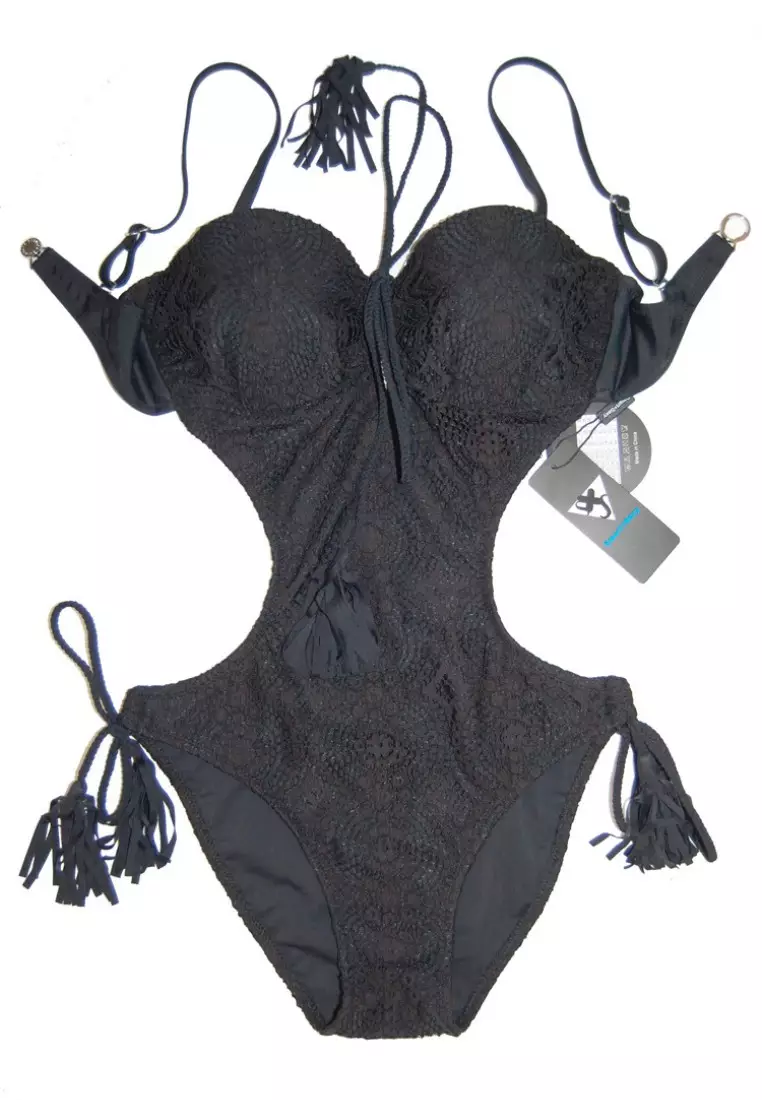 Mid Waist Full Lace Ladies Underwear ( 6 Pieces Pack )