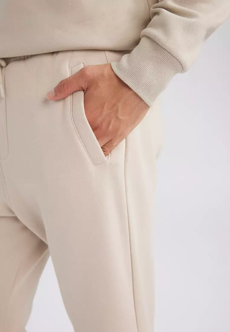 Beige Sweatpants