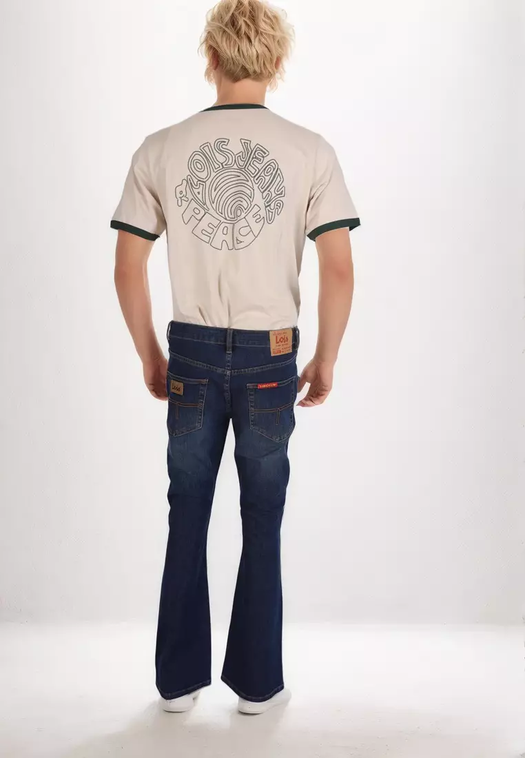 Mens Bootcut Lois Bootcut Jeans Lois Jeans Dario Boot Thin