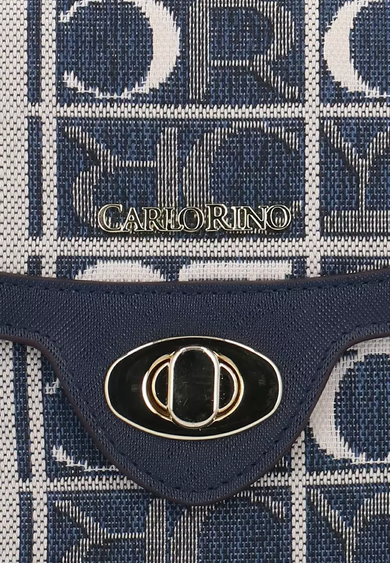 Buy Carlo Rino Carlo GEO Julia Crossbody Wallet - Dark Blue 2026 Online ...