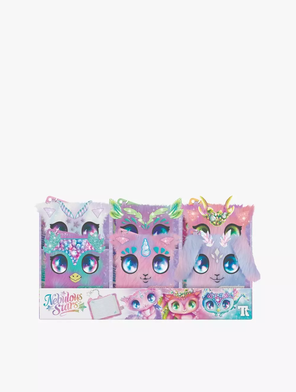 Nebulous Star FUZZY MINI NOTEBOOK ASST - NBU11455