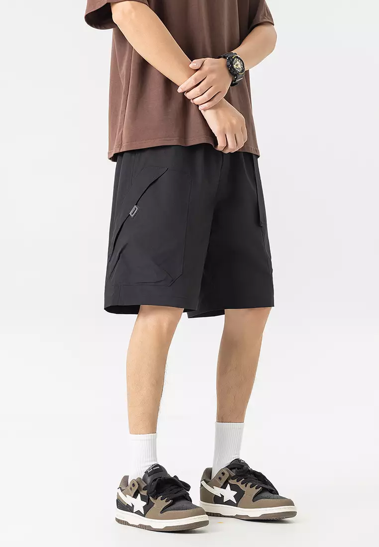 Multi-Pocket Functional Cargo Shorts GJL-B7003