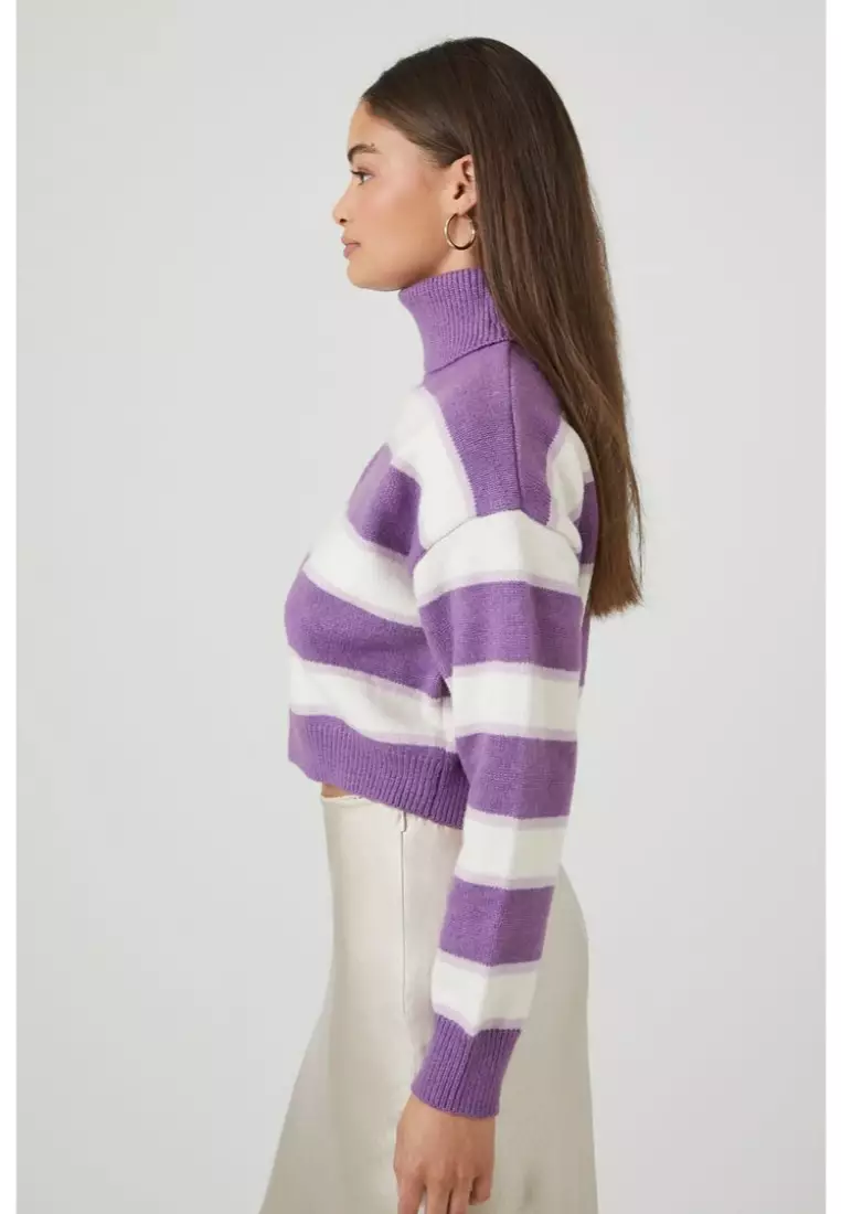 Striped turtleneck online forever 21